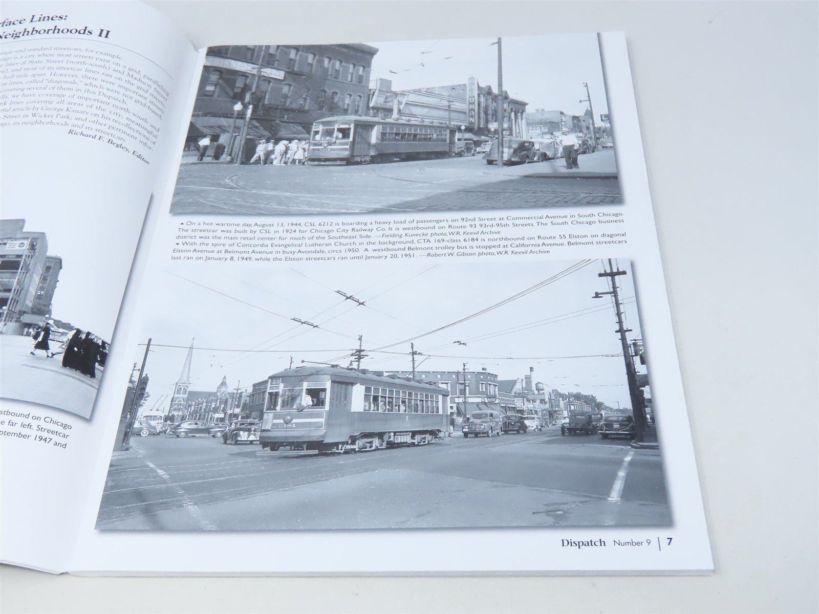 Chicago Surface Lines ..... by Richard F Begley/Editor ©2018 SC Book