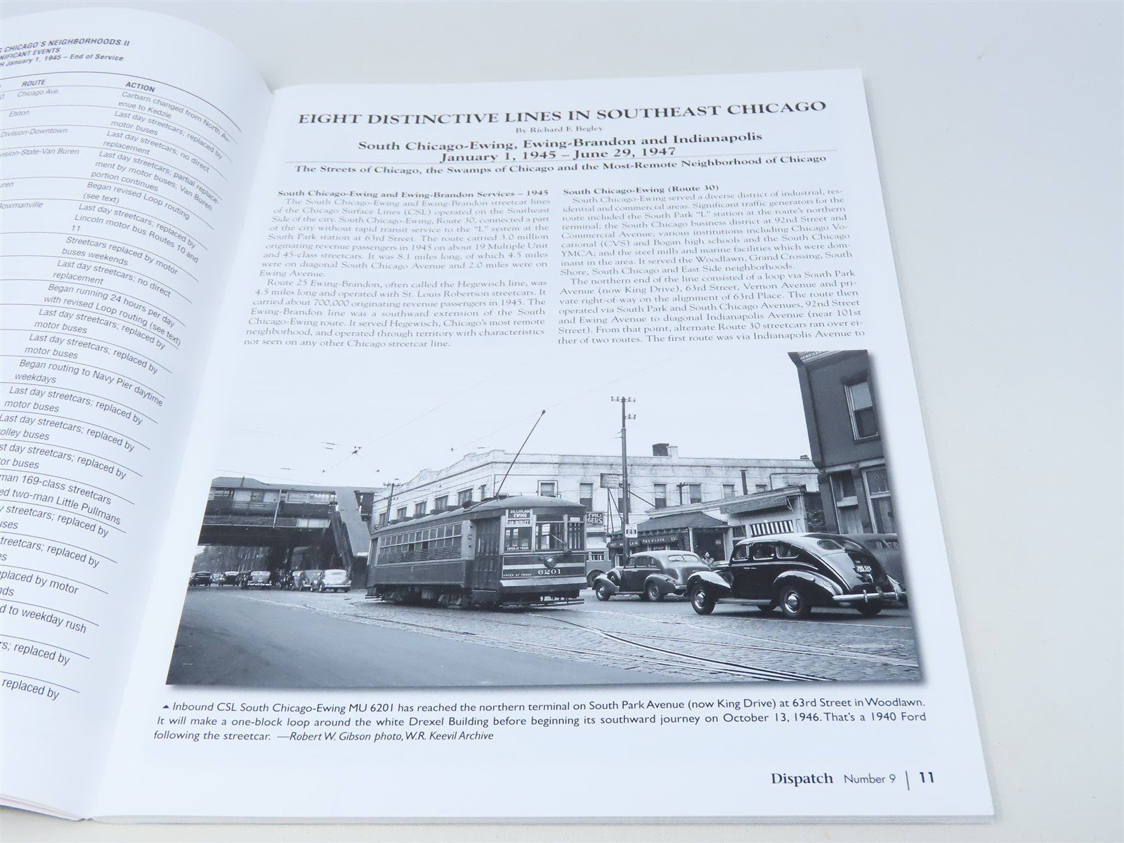 Chicago Surface Lines ..... by Richard F Begley/Editor ©2018 SC Book