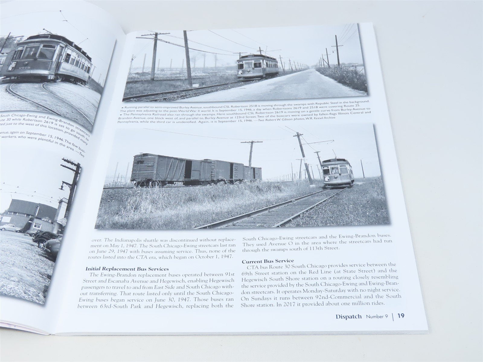 Chicago Surface Lines ..... by Richard F Begley/Editor ©2018 SC Book