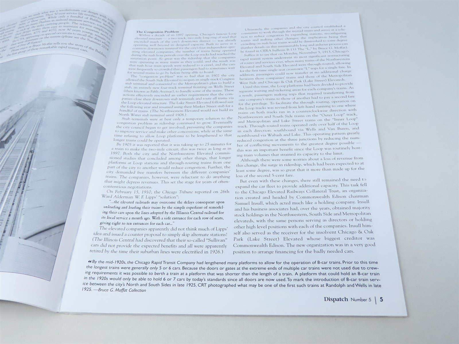 The Chicago L's Great Steel Fleet by Bruce G Moffat ©2014 SC Book