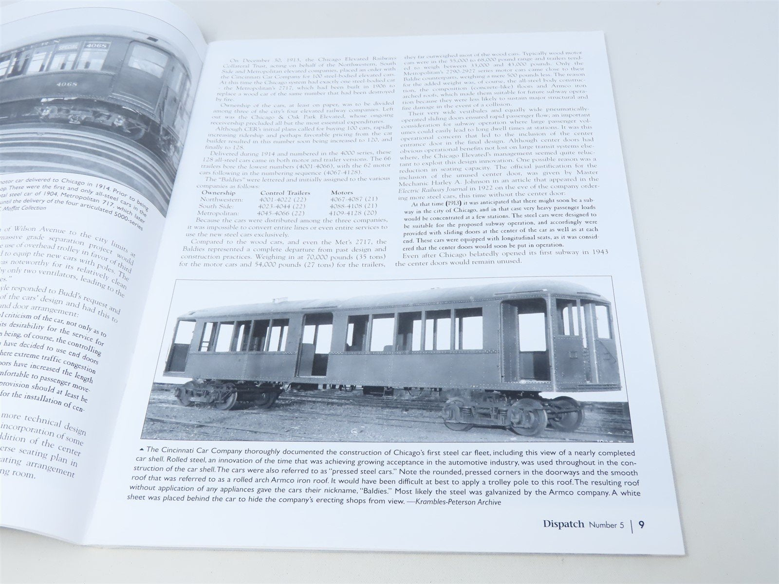 The Chicago L's Great Steel Fleet by Bruce G Moffat ©2014 SC Book