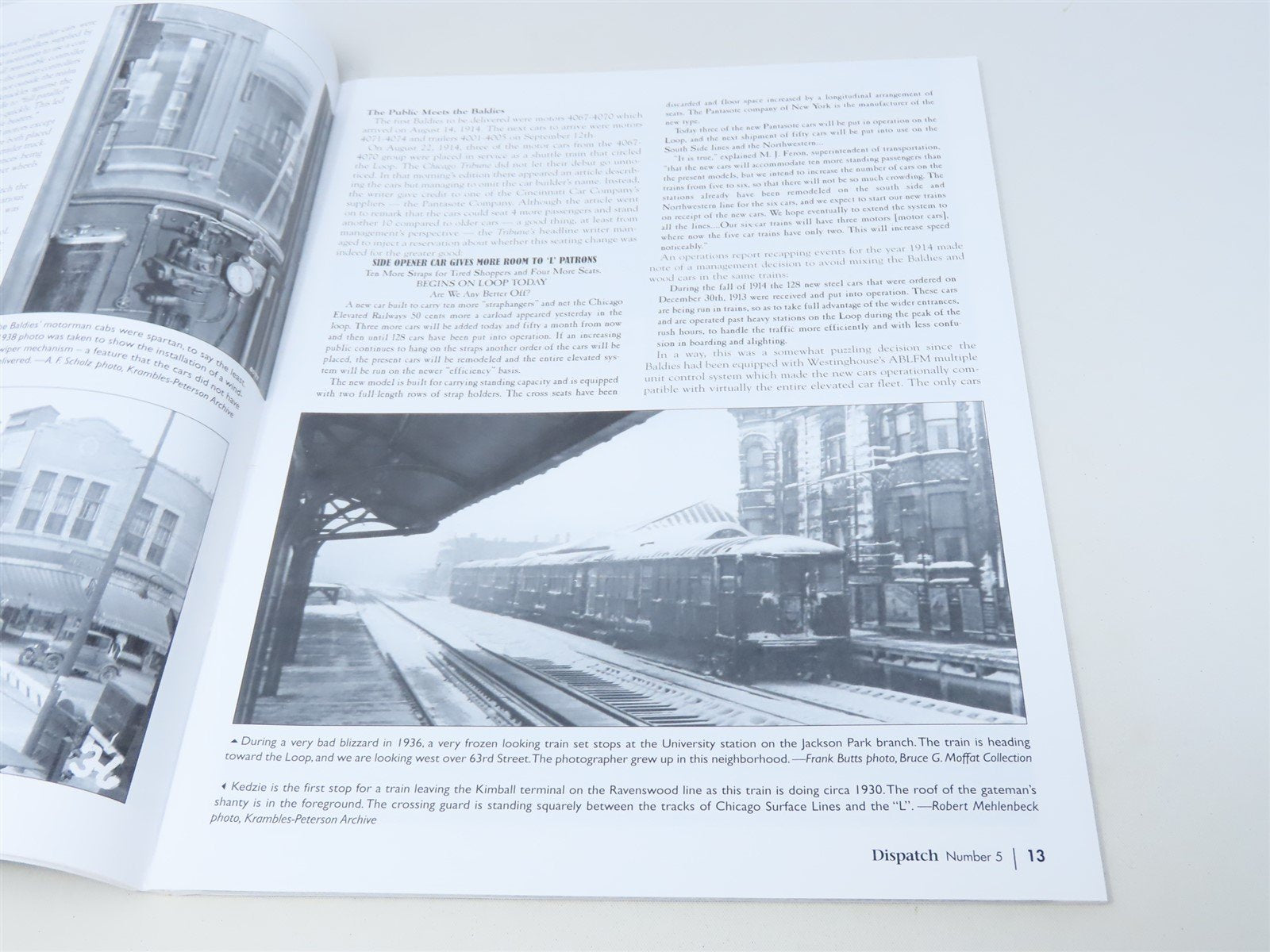 The Chicago L's Great Steel Fleet by Bruce G Moffat ©2014 SC Book