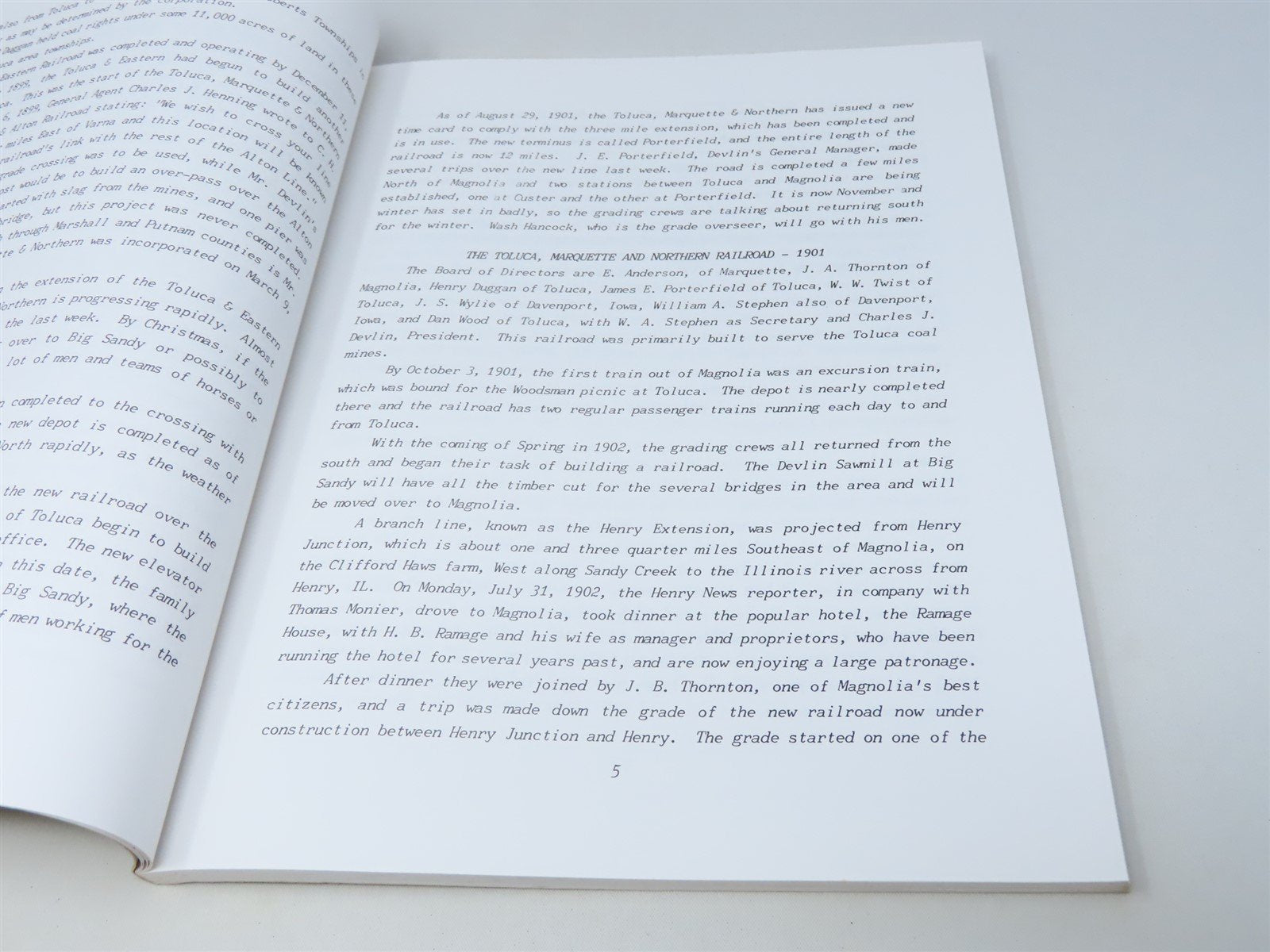 Charles J Devlin-Coal Mines & RR's His Empire by Lewis Wabel ©1991 SC Book