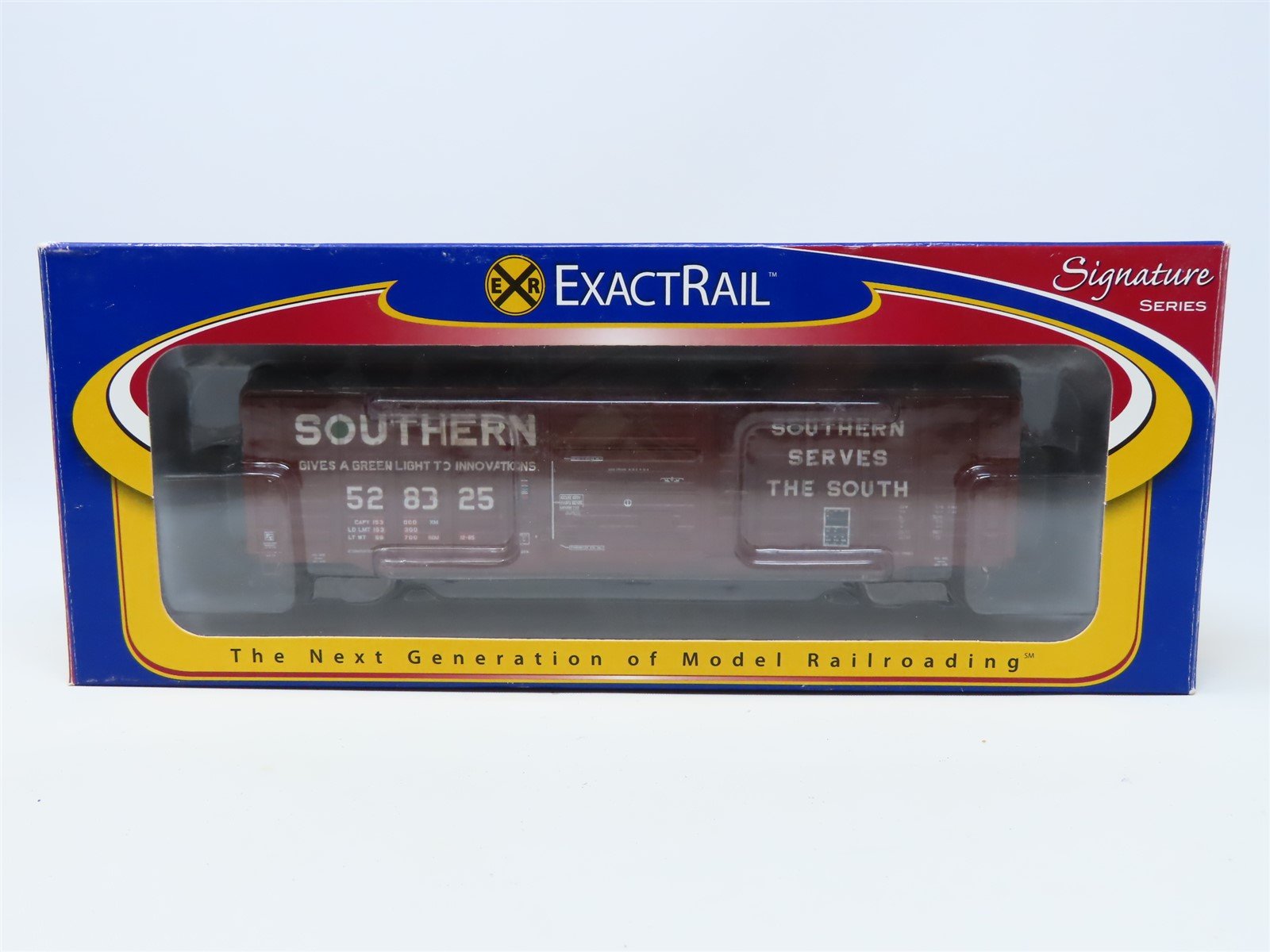 HO ExactRail Signature #EPS-90307-3 SOU Southern Railway Boxcar #528325 - Custom