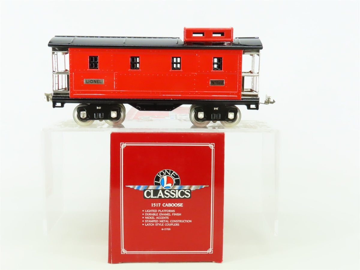 Standard Gauge 3-Rail Lionel Classics 6-13700 Tinplate 1517 Caboose