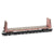 N Micro-Trains MTL 98305051 BNSF 61' Bulkhead Flat Car 3-Pk Weathered w/Graffiti