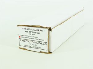 HO Scale Rail Yard Models Kit #109.1A PRR Pennsylvania X58 50' Box Car