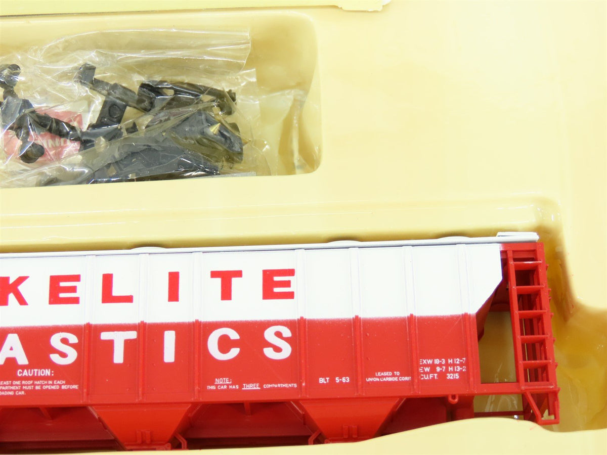HO Scale Con-Cor Kit #0001-009525 UCPX Bakelite Plastics 3-Bay Hopper #30021