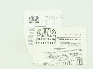 HO Scale Con-Cor Kit #0001-009525 UCPX Bakelite Plastics 3-Bay Hopper #30021