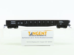 HO Tangent #10916-08 RDG Reading Bethlehem 52-6 70-Ton Riveted Gondola #25935