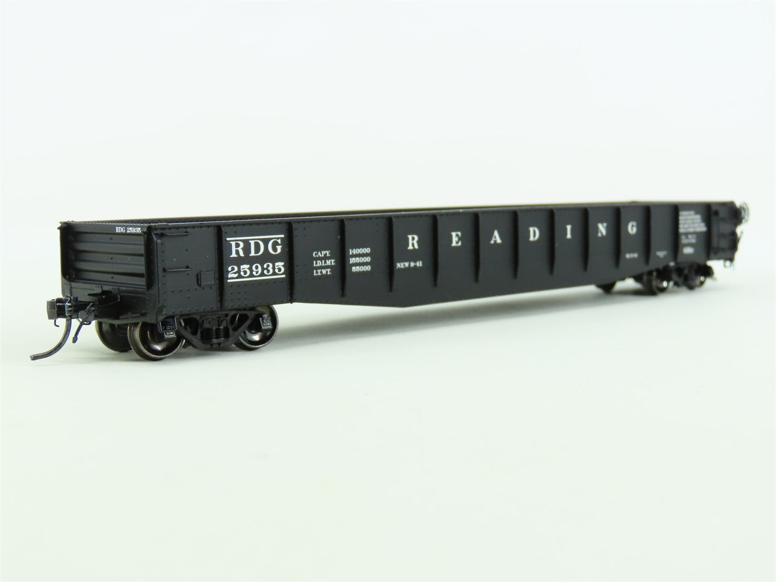 HO Tangent #10916-08 RDG Reading Bethlehem 52-6 70-Ton Riveted Gondola #25935