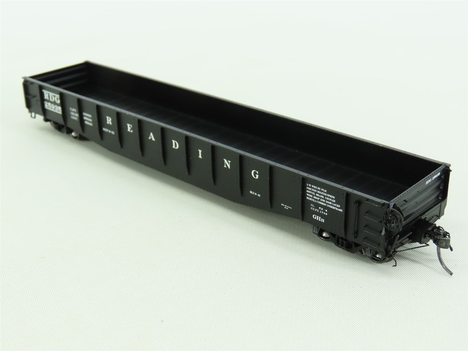 HO Tangent #10916-08 RDG Reading Bethlehem 52-6 70-Ton Riveted Gondola #25935