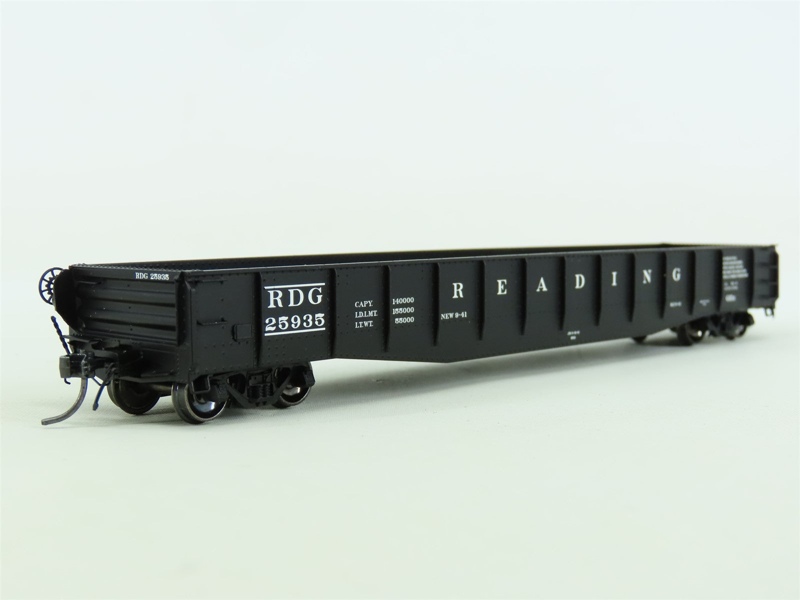 HO Tangent #10916-08 RDG Reading Bethlehem 52-6 70-Ton Riveted Gondola #25935