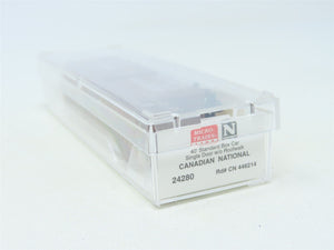 N Micro-Trains MTL #24280 CN Canadian National 