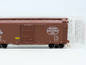 N Scale Micro-Trains MTL #02000376 ONT Ontario & Northland 40' Box Car #90235