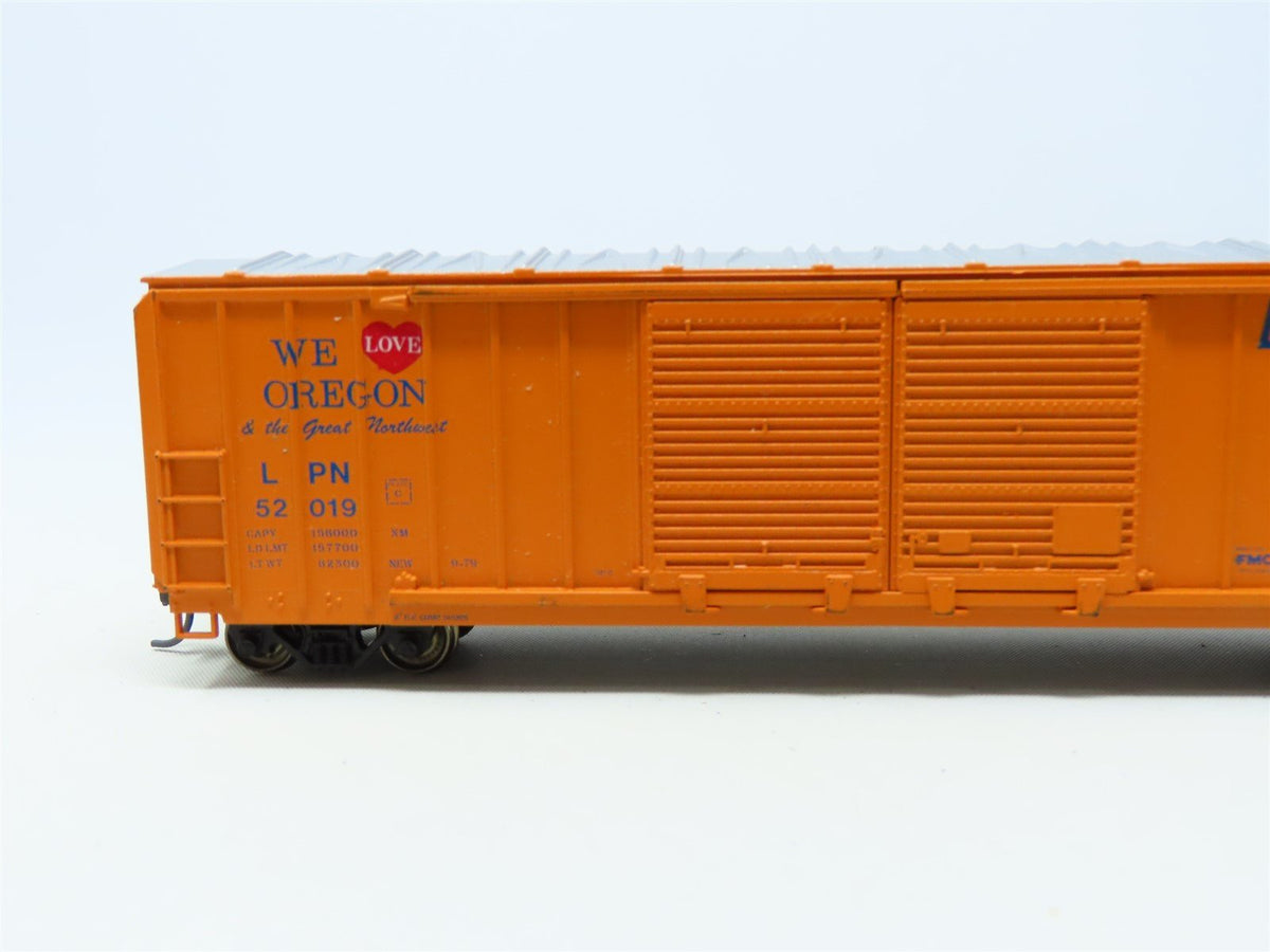 HO Scale Athearn LPN Longview Portland &amp; Northern 50&#39; Box Car #52019 Upgraded