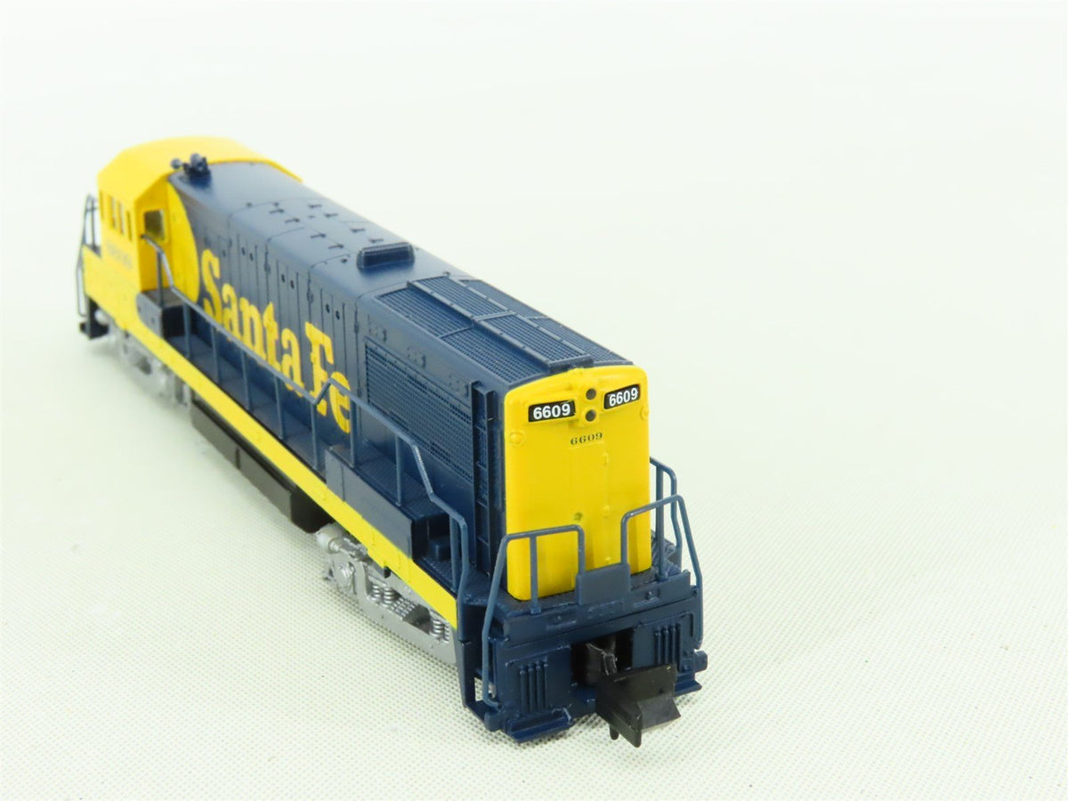 N Scale Atlas Classic 44504 ATSF Santa Fe GE U25B Ph. 2A Diesel Locomotive #6609