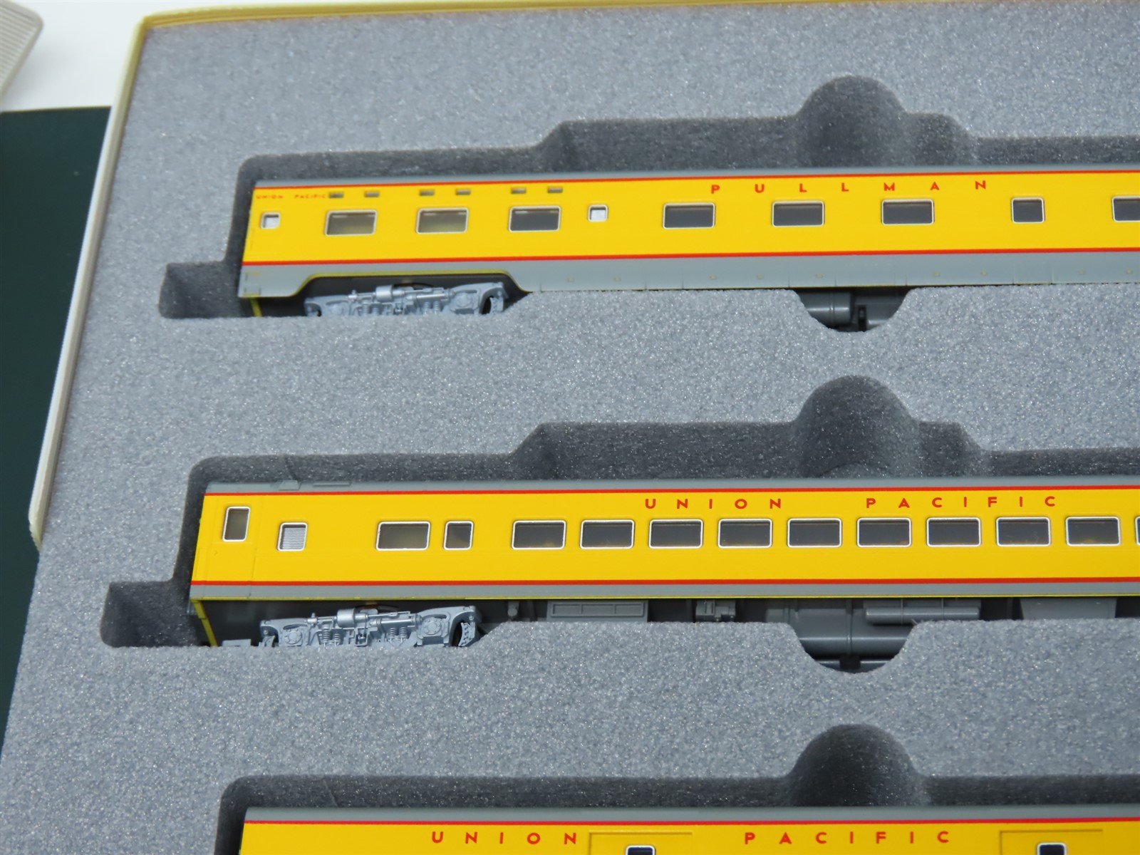 N Scale Kato #106-024 UP Union Pacific Smooth Side Passenger 4-Car Set -  Model Train Market