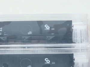 N Scale Micro-Trains MTL 108022 C&O Chesapeake & Ohio 3-Bay Hopper w/ Load 2-Pk.