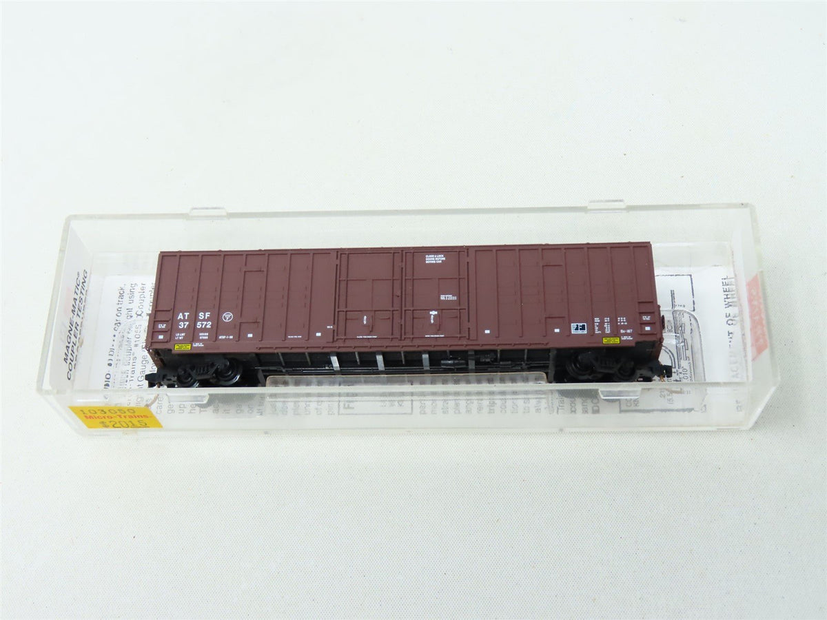 N Micro-Trains MTL #103050 ATSF Santa Fe 60&#39; Excess Height Box Car #37572