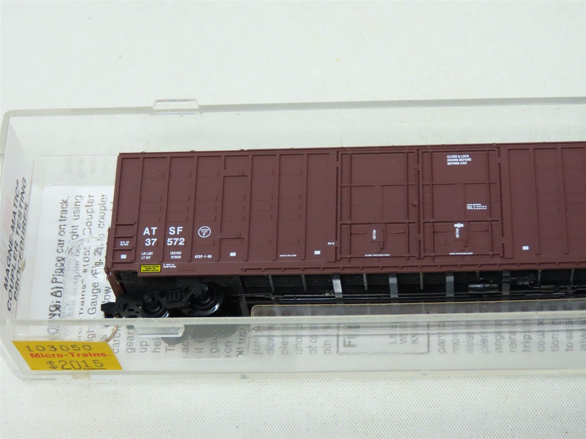 N Micro-Trains MTL #103050 ATSF Santa Fe 60&#39; Excess Height Box Car #37572