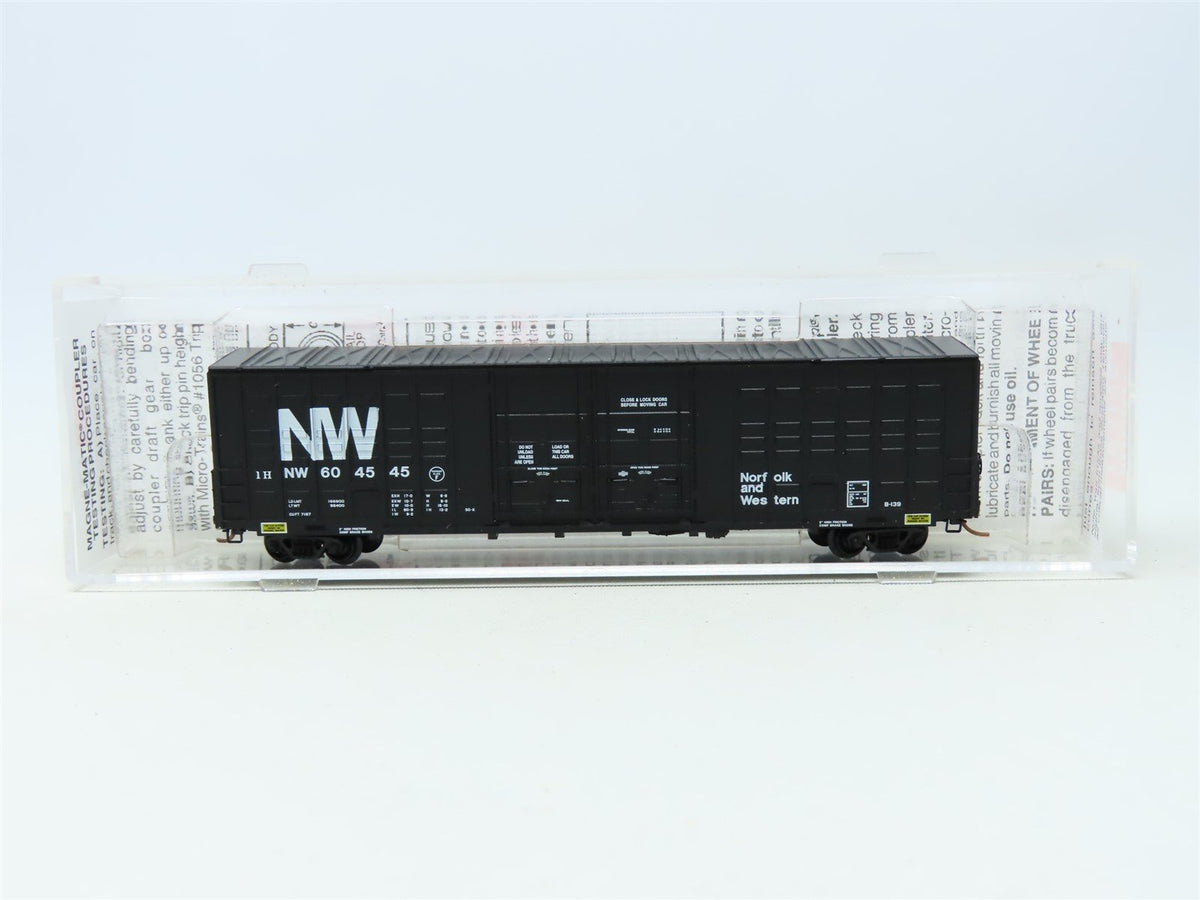 N Micro-Trains MTL 103070 N&amp;W Norfolk &amp; Western 60&#39; Excess Height Boxcar 604545