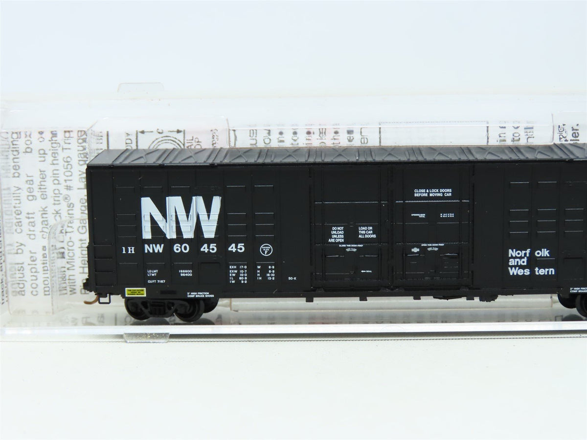 N Micro-Trains MTL 103070 N&amp;W Norfolk &amp; Western 60&#39; Excess Height Boxcar 604545