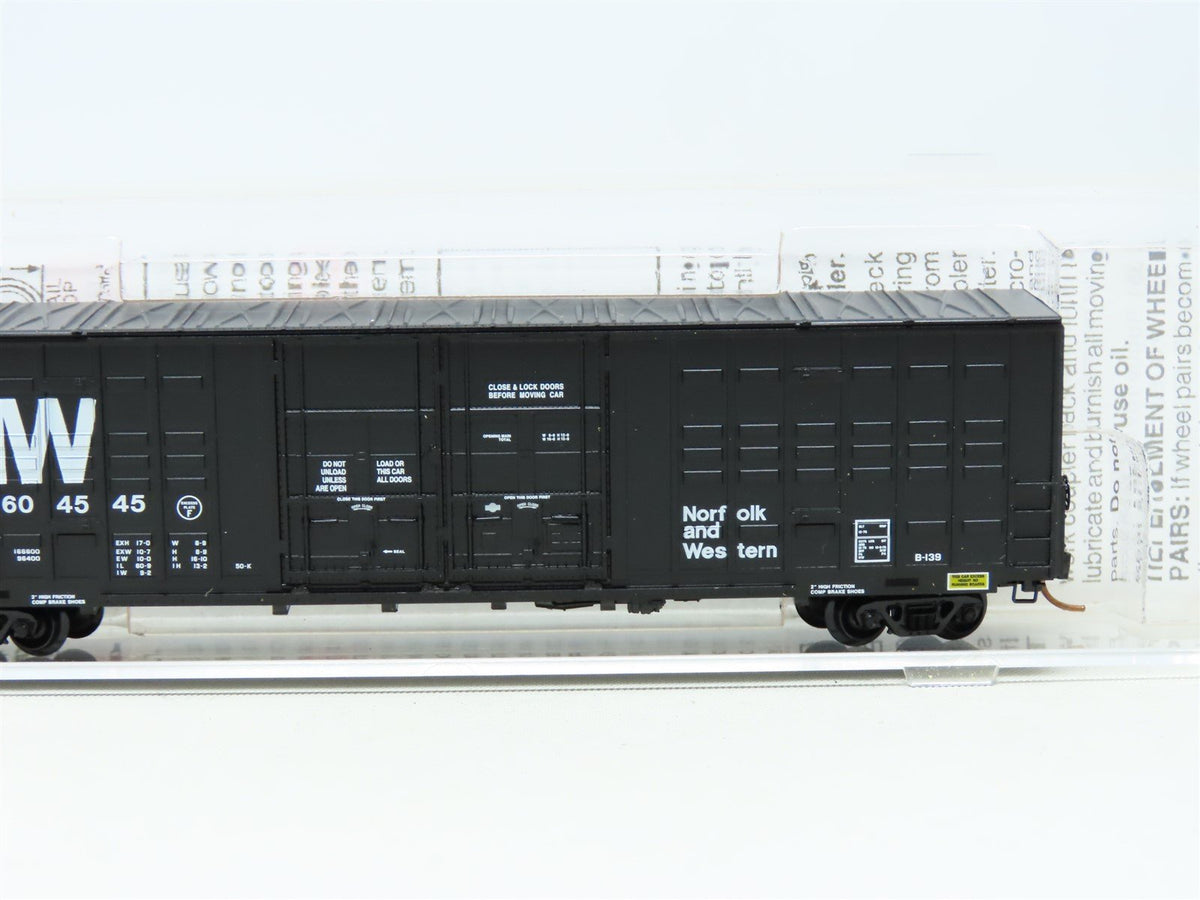 N Micro-Trains MTL 103070 N&amp;W Norfolk &amp; Western 60&#39; Excess Height Boxcar 604545