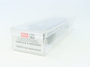 N Micro-Trains MTL 103070 N&W Norfolk & Western 60' Excess Height Boxcar 604545