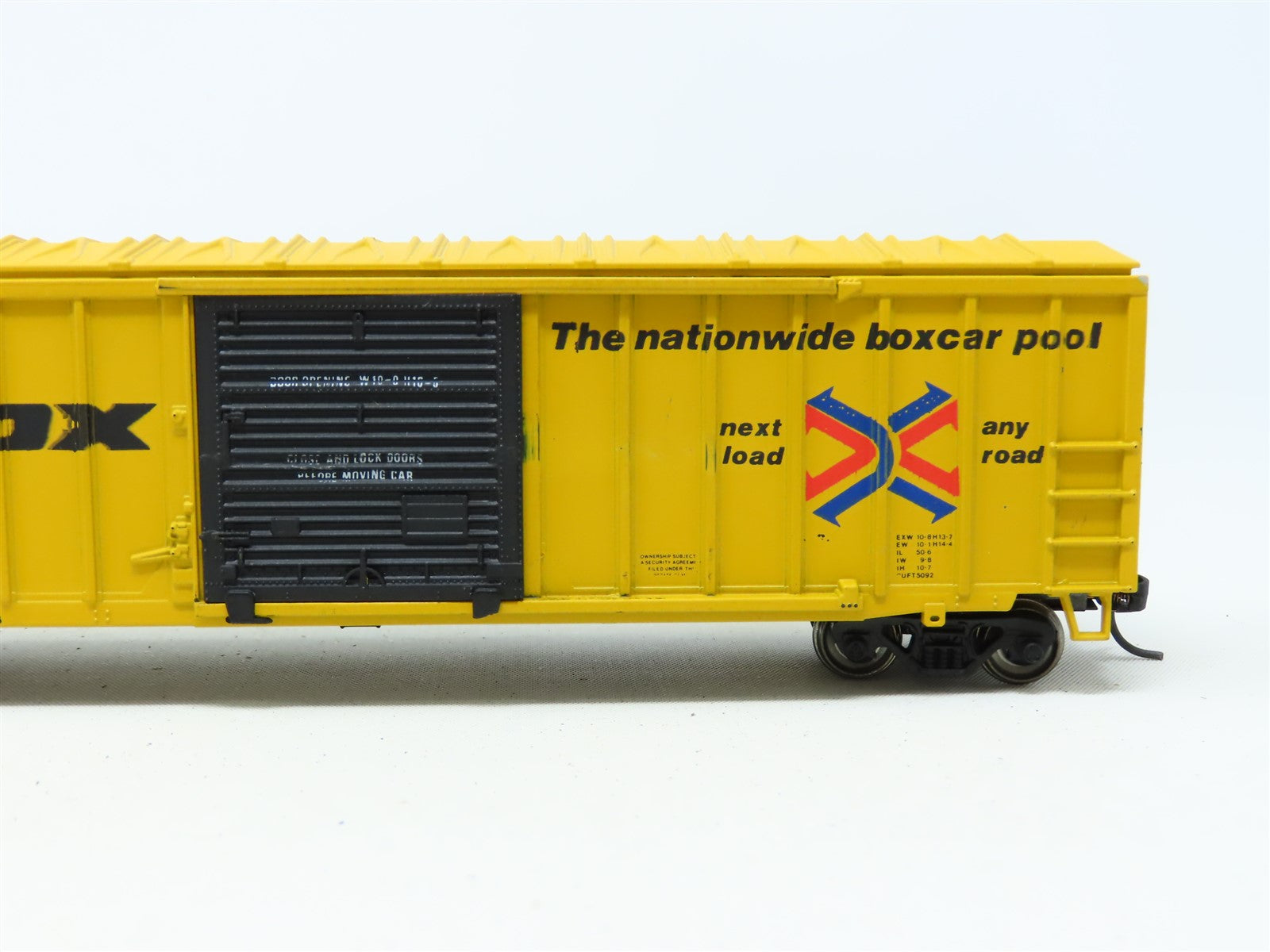 HO Athearn Bev-Bel 932A-4 SOUTHERN ex-Railbox 50' Box Car #14738 Upgraded
