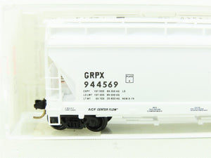 N Micro-Trains MTL 94020 GRPX General Chemical 3-Bay Covered Hopper #944569
