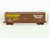 N Micro-Trains MTL 32160 SP Southern Pacific Hydra-Cushion 50' Box Car #672925