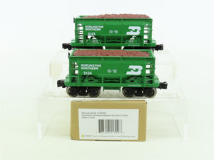 O Gauge 3-Rail Menards 279-8559 BN Burlington Northern Ore Cars 2-Pack