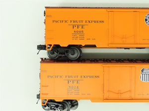 O Gauge 3-Rail MTH 20-92015 PFE Pacific Fruit Express Reefers 6-Car Set