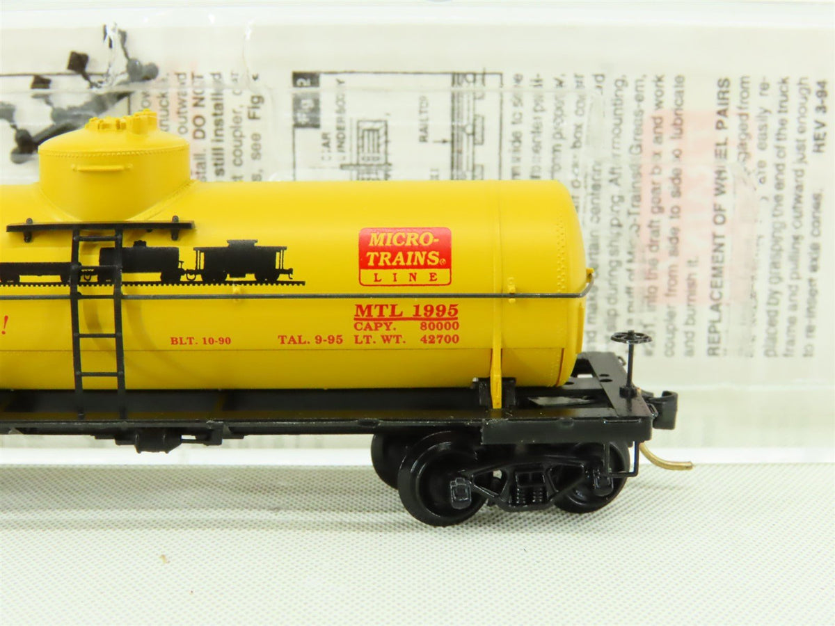 N Micro-Trains MTL 65380 5th Anniversary 39&#39; Single Dome Tank Car #1985