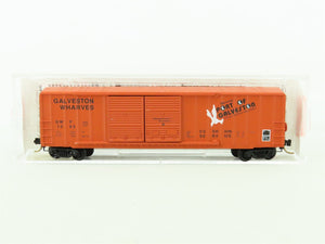 N Scale Micro-Trains MTL 30040 GWF Galveston Wharves 50' Rib Side Box Car #10631