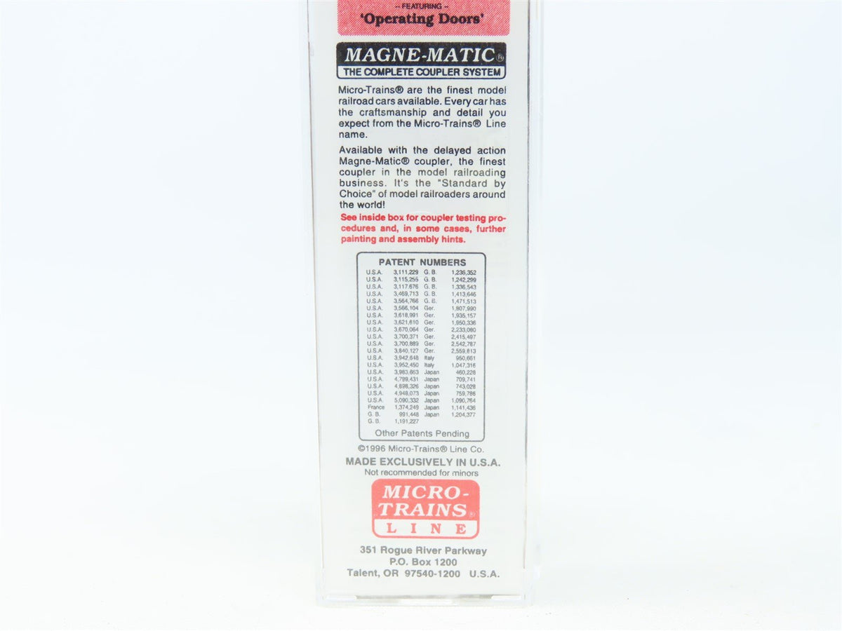 N Scale Micro-Trains MTL #23240 AD&amp;N Ashley, Drew &amp; Northern 40&#39; Box Car #2413