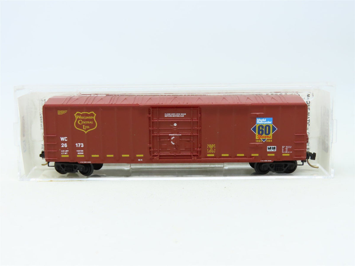 N Micro-Trains MTL #27210 WC Model Railroader 60 Years 50&#39; Box Car #26173