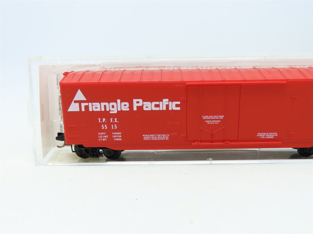 N Scale Micro-Trains MTL 38130 TPFX Triangle Pacific 50&#39; Box Car #5515
