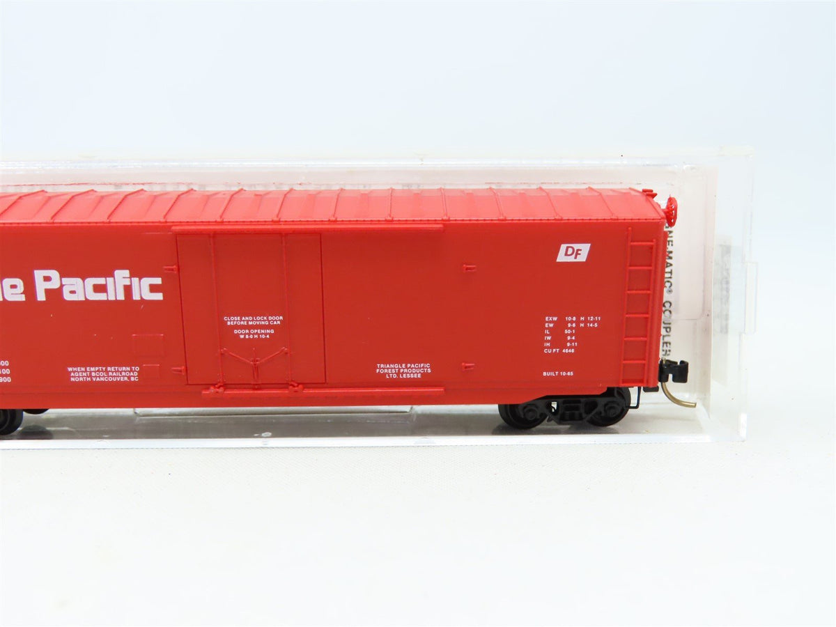 N Scale Micro-Trains MTL 38130 TPFX Triangle Pacific 50&#39; Box Car #5515