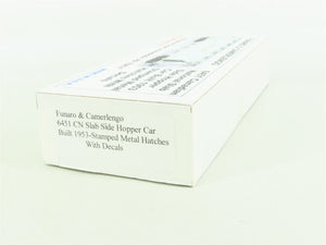 HO Funaro & Camerlengo Kit #6451 CN Canadian National 4-Bay Hopper w/ Decals