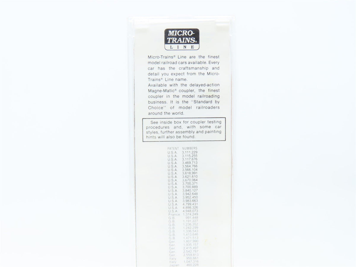 N Scale Micro-Trains MTL 21190 LOVX American Colloid Co. 40&#39; Box Car #9116