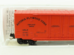 N Micro-Trains MTL #75020 USLX Astoria Plywood 50' Double Door Box Car #10067