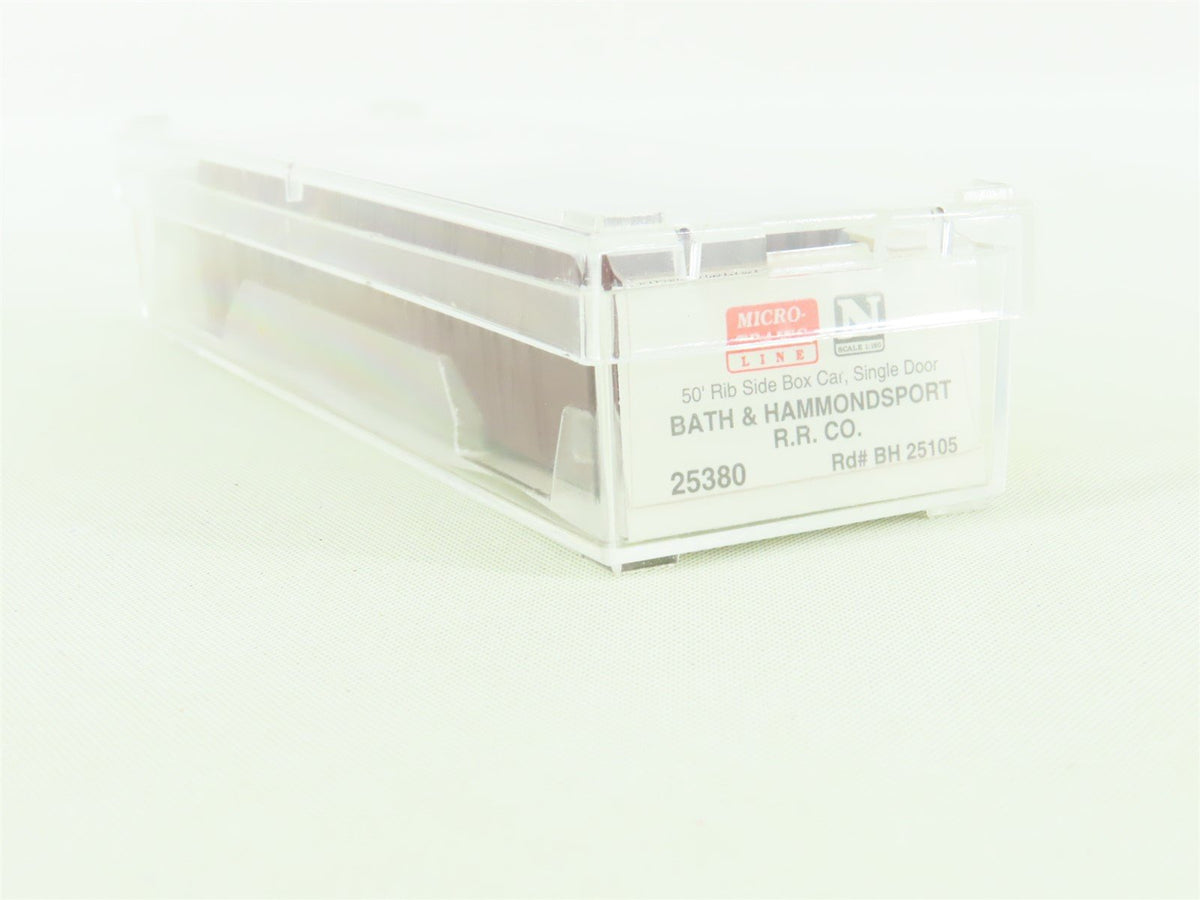 N Scale Micro-Trains MTL #25380 BH &quot;The Champagne Trail&quot; 50&#39; Box Car #25105