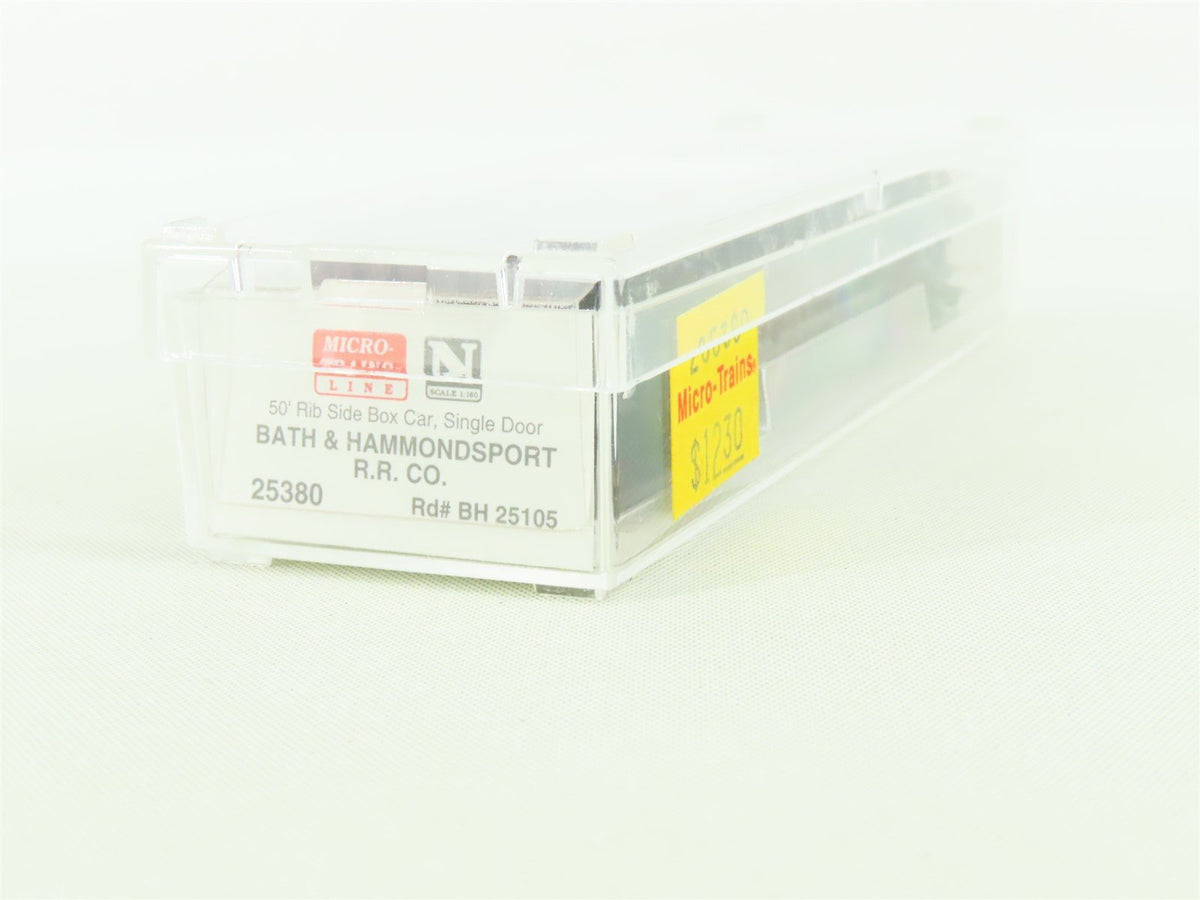 N Scale Micro-Trains MTL #25380 BH &quot;The Champagne Trail&quot; 50&#39; Box Car #25105