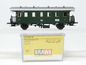 HO Scale BRAWA 45804 DB German Federal Era III 2nd Class Coach Passenger #98 030