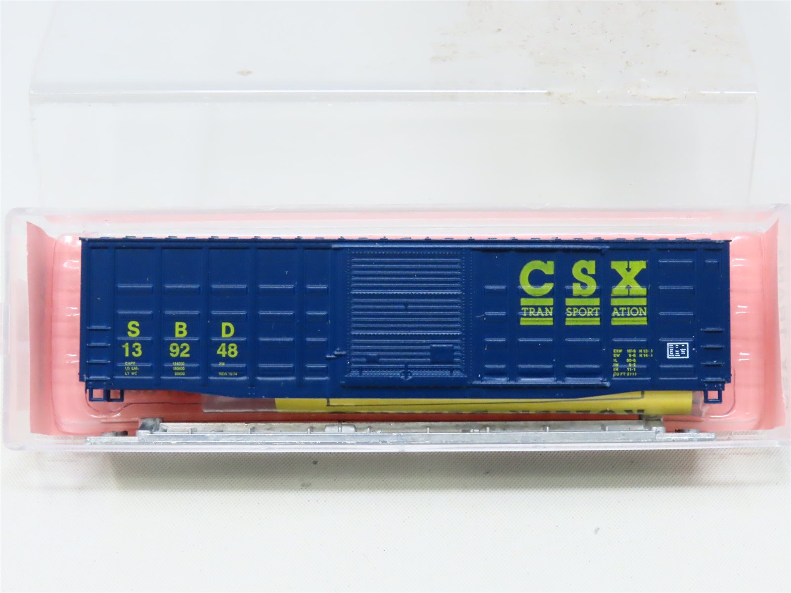 N Scale Roundhouse Kit 8184 SBD Seaboard CSX Transportation Box Car #139248