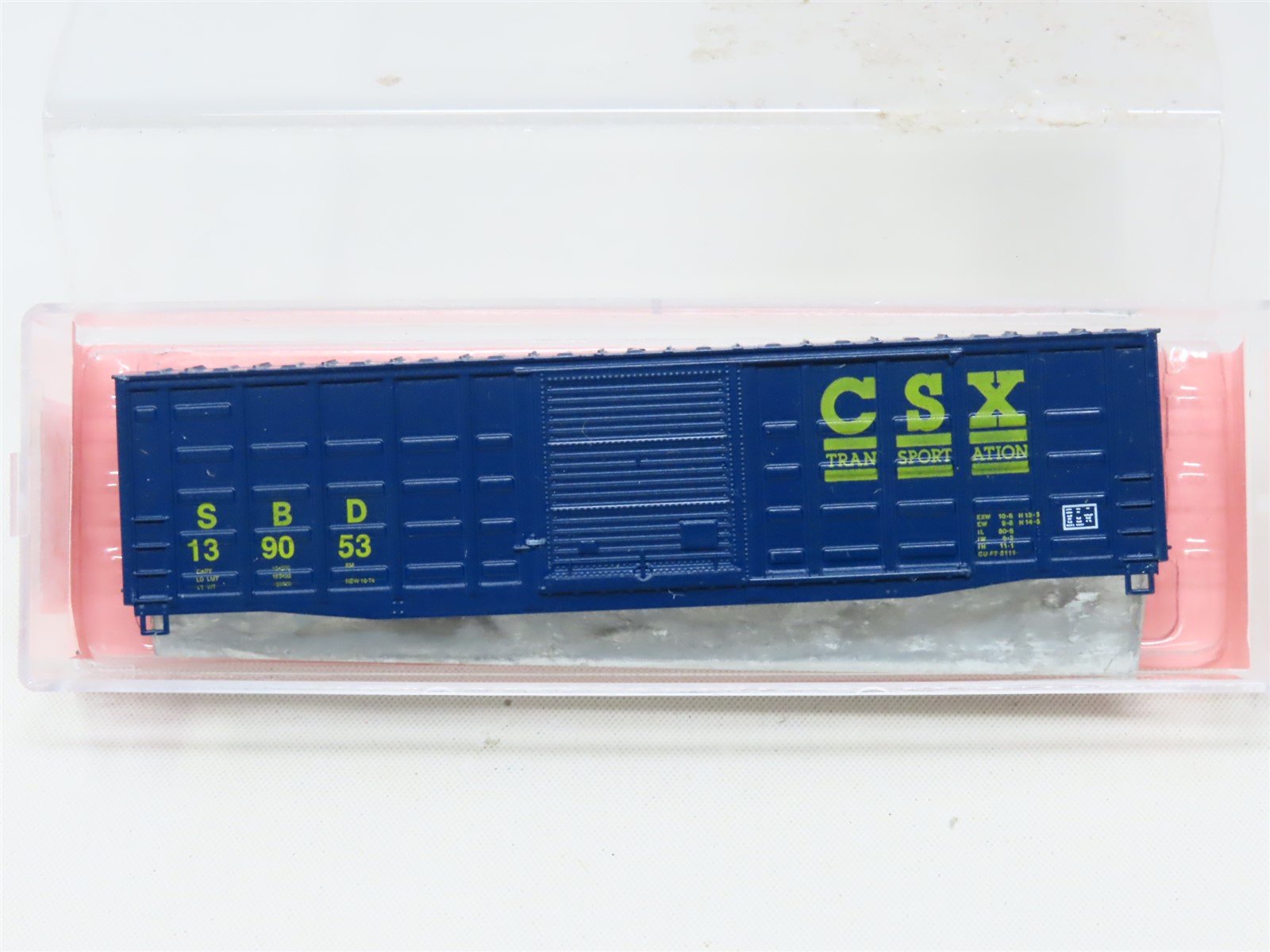 N Scale Roundhouse Kit 8184 SBD Seaboard CSX Transportation Box Car #139053