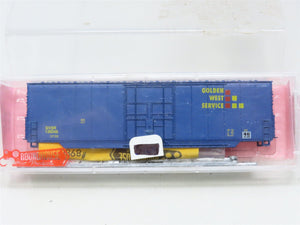 N Scale Roundhouse Kit 8207 GVSR Golden West Service 50' Box Car #136048