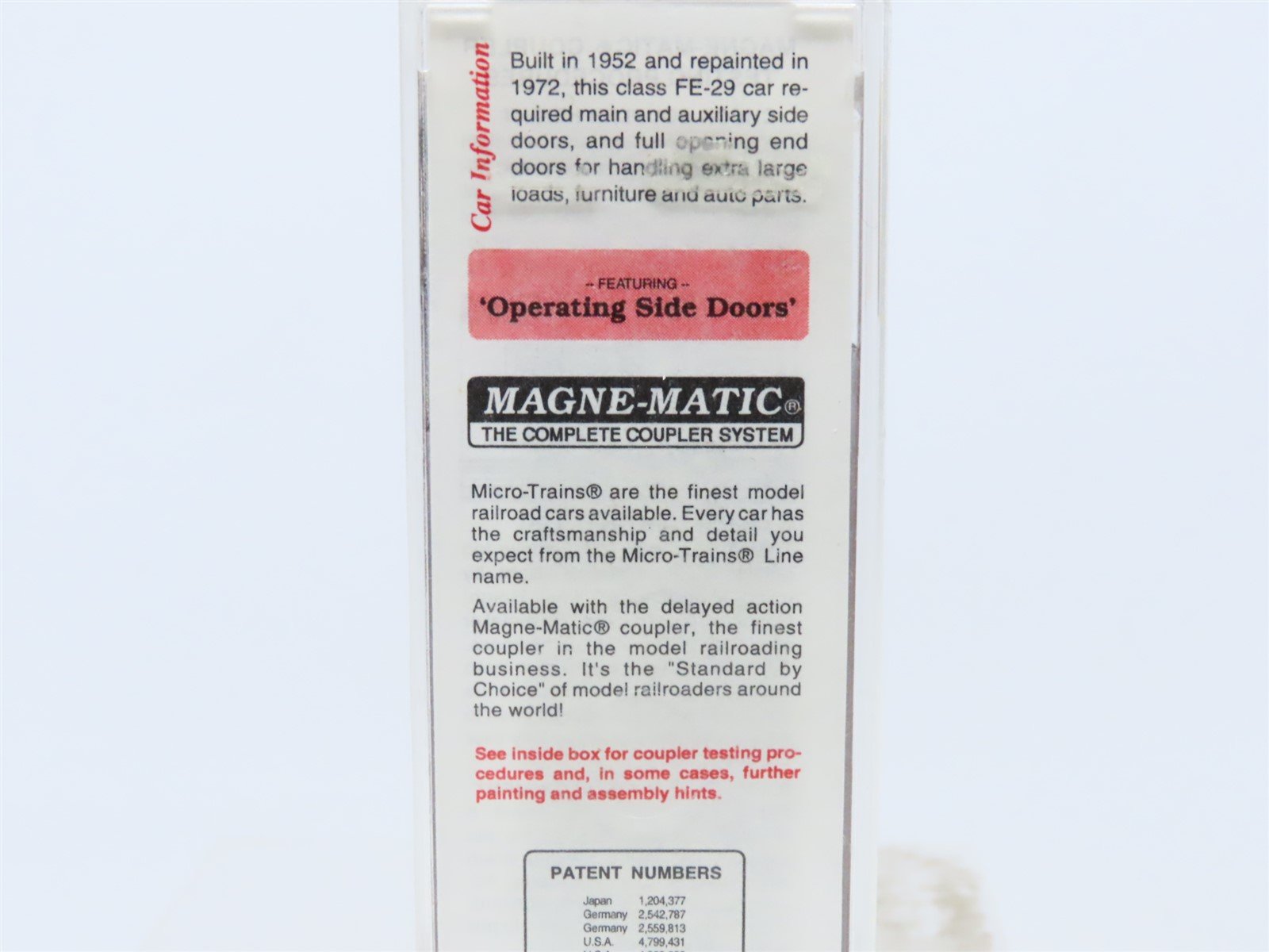 N Scale Micro-Trains MTL Kit 78060 ATSF Santa Fe 50' Auto Box Car #9870